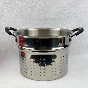 Tramontina Stainless Steel Large Capacity Colander/ Steamer Insert 10”